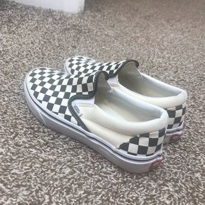 Classic checkered vans